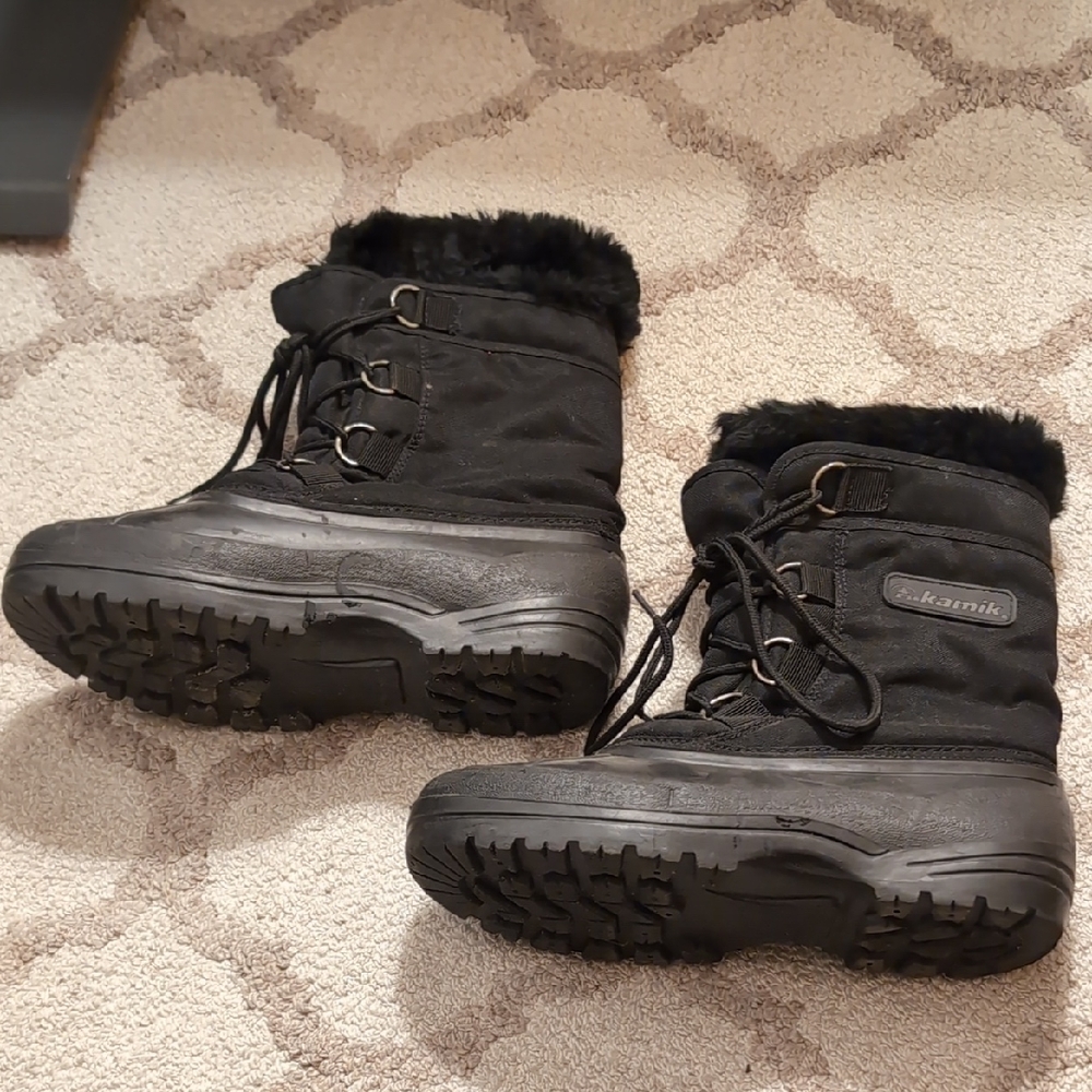 Kamik Black Insulated Boots